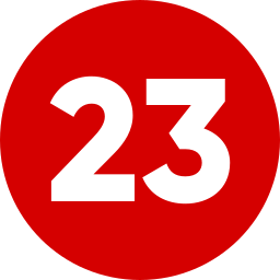 numéro 23 Icône