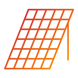 Solar panel icon