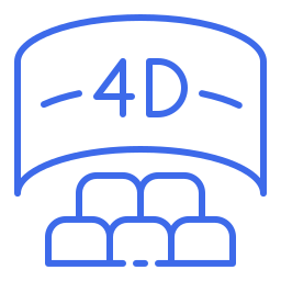 Кинотеатр 4д иконка