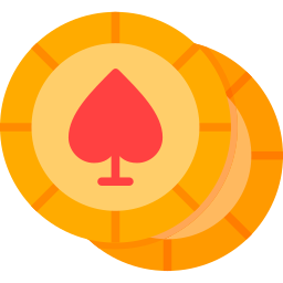 Poker chips icon