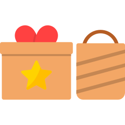 Gift boxes icon