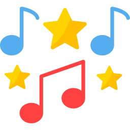 Musical notes icon