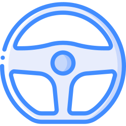 Steering wheel icon