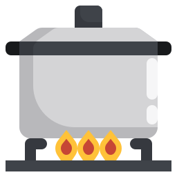 Cooking pot icon