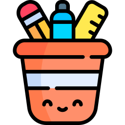 Pencil case icon