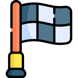 Checkered flag icon