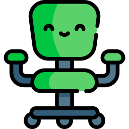 Office chair icon