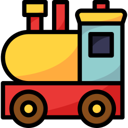 Toy train icon