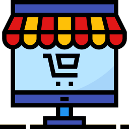 Online shop icon