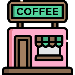 Coffee shop icon