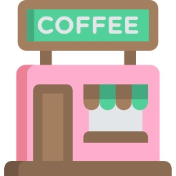 Coffee shop icon