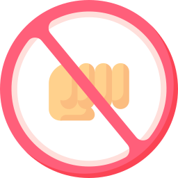 No violence icon