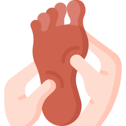 Foot massage icon