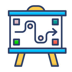 Business presentation icon