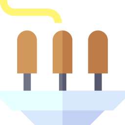 bruciatore di incenso icona