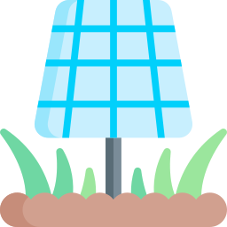 Solar panel icon