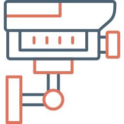 caméra de vidéosurveillance Icône