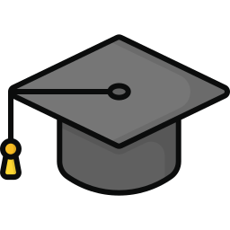 Graduate hat icon