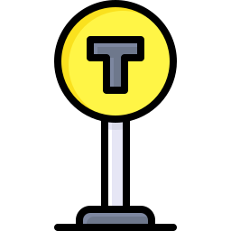 T junction icon