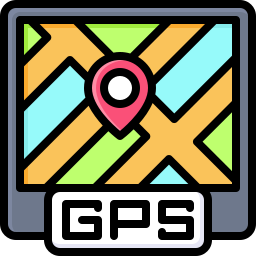 geographisches positionierungs system icon