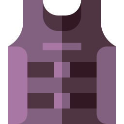 Bulletproof vest icon