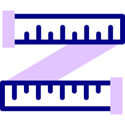 Measuring tape icon