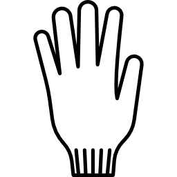 linker handschuh icon