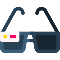 3d glasses icon