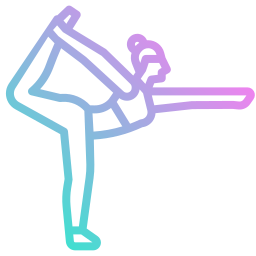 Yoga pose icon