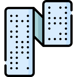 bande perforée Icône