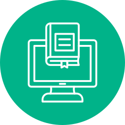 Online library icon