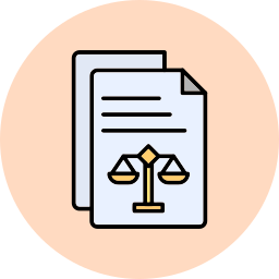 Legal document icon