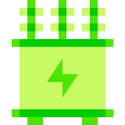 Power transformer icon