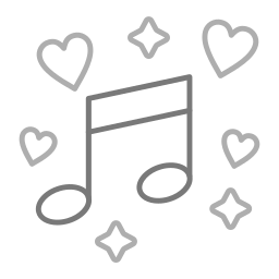 Musical notes icon