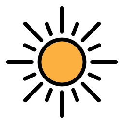 Sun icon