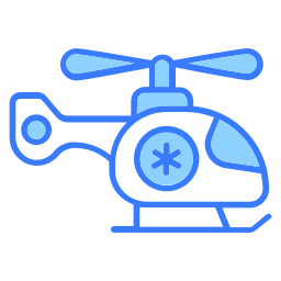 Air ambulance icon