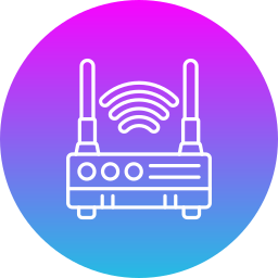 Wireless router icon