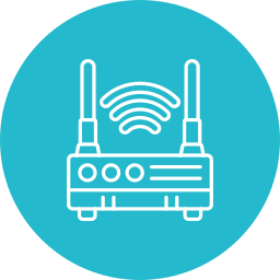 Wireless router icon