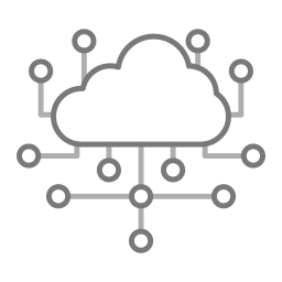 Cloud computing icon