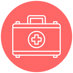 First aid kit icon