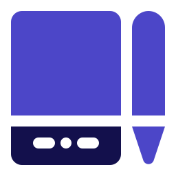 Pen tablet icon