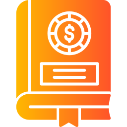 Finance book icon