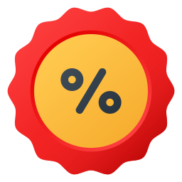 Discount tag icon