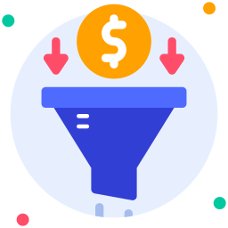 Sales funnel icon