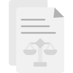 Legal document icon