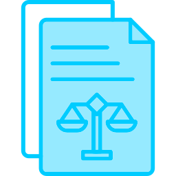 Legal document icon