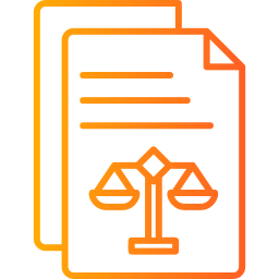 Legal document icon