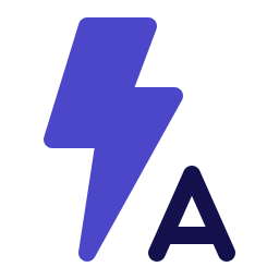 Auto flash icon