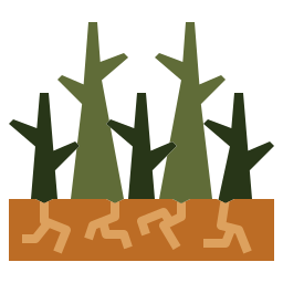 Dead tree icon