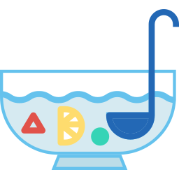 Punch bowl icon